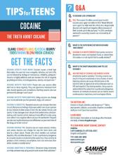 Tips for Teens: The Truth About Cocaine | SAMHSA Publications