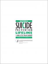 National Suicide Prevention Lifeline Card